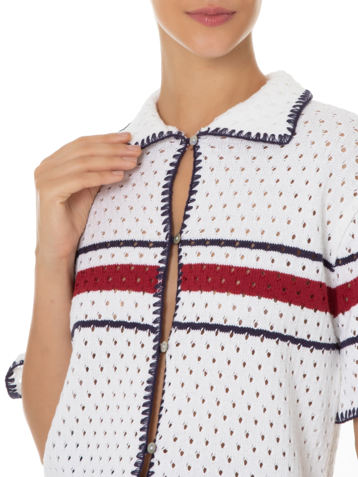 Camisa Feminina Mediterranee Off White Valônia Véras