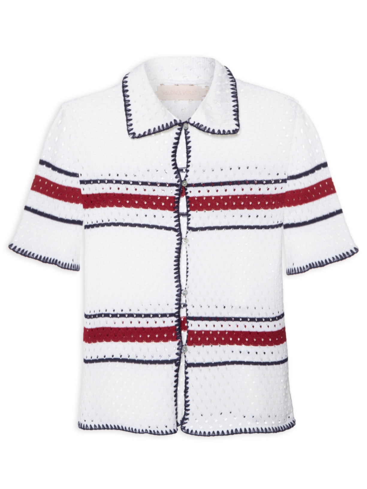 Camisa Feminina Mediterranee Off White Valônia Véras