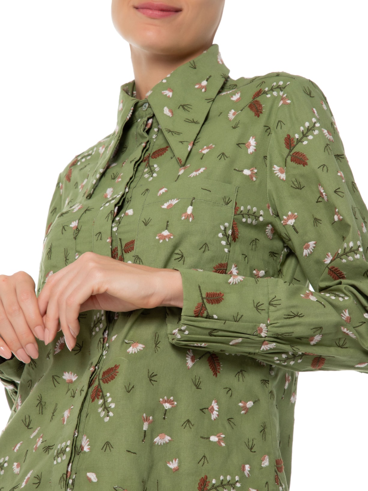 Camisa Feminina Melody Verde Mixed