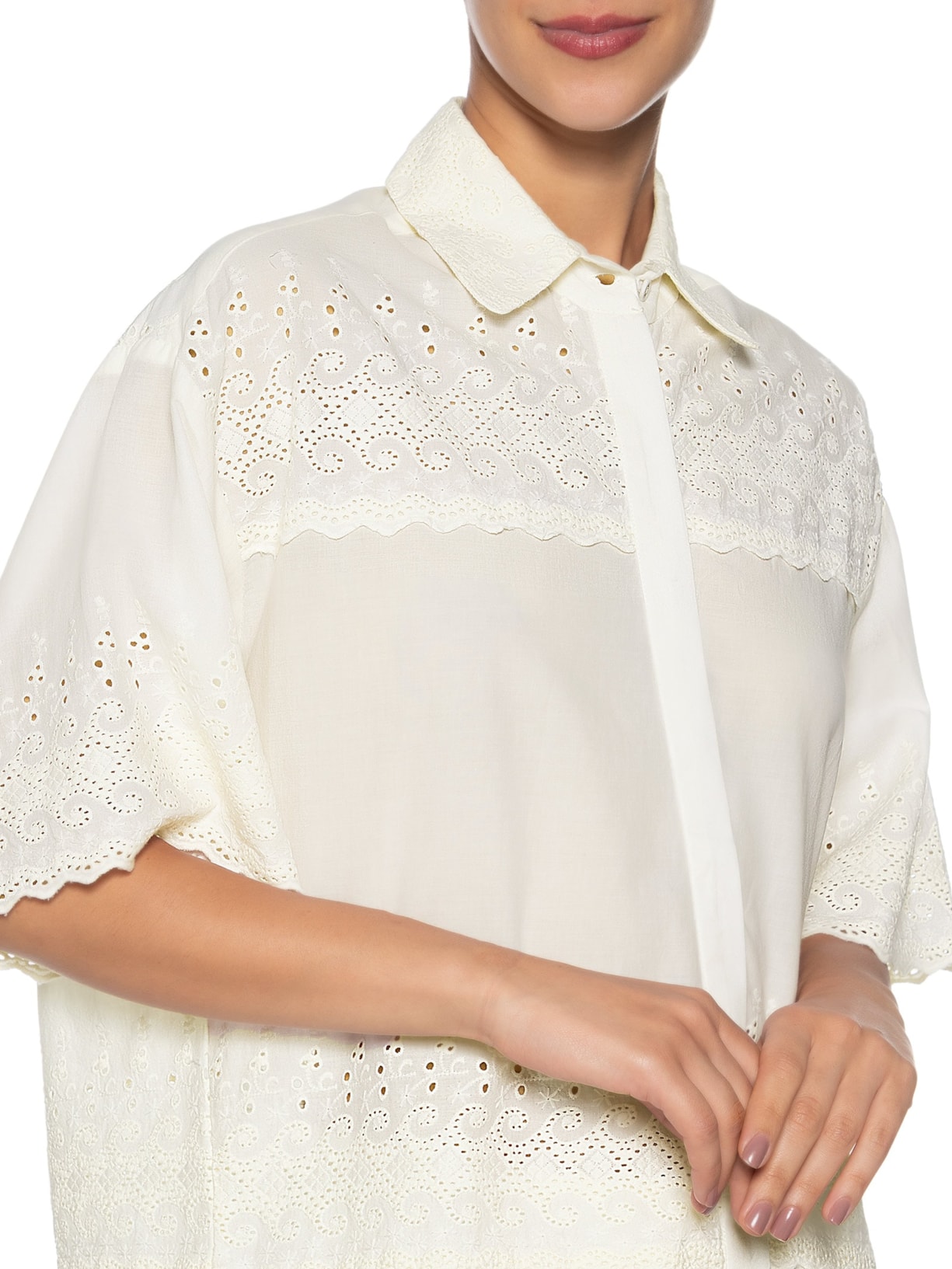 Camisa Feminina Milan Branco Bo.bô
