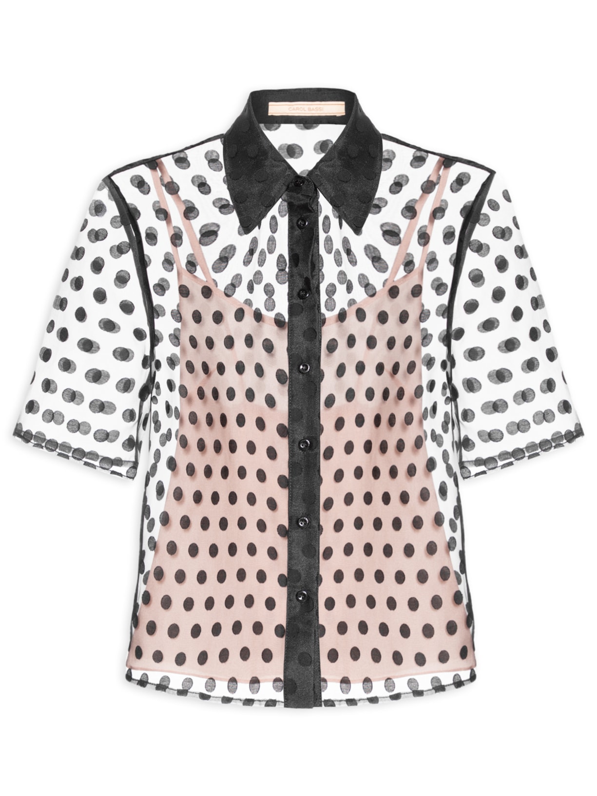 Camisa Feminina Mirella - Preto
