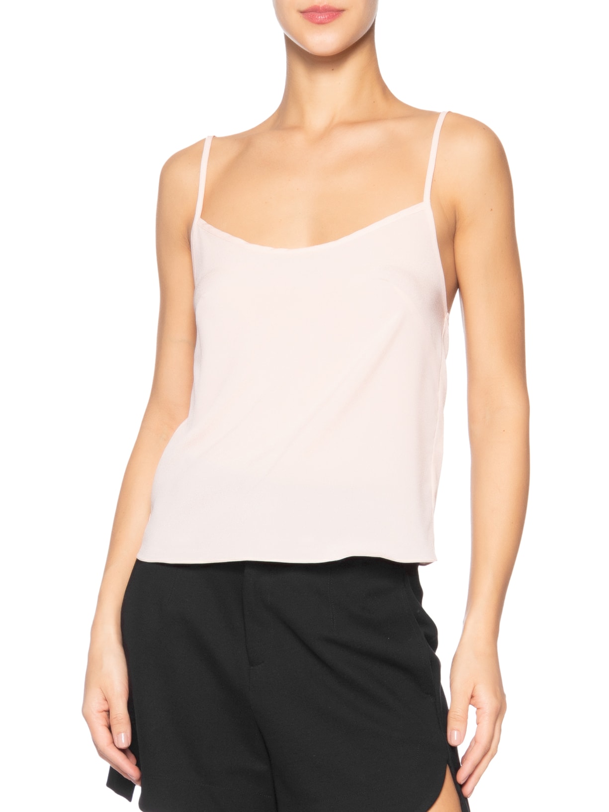 Camisa Feminina Mirella Preto Carol Bassi