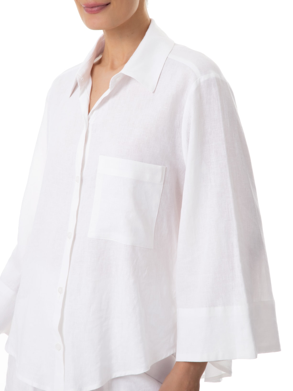 Camisa Feminina Moderna Off White Dress To