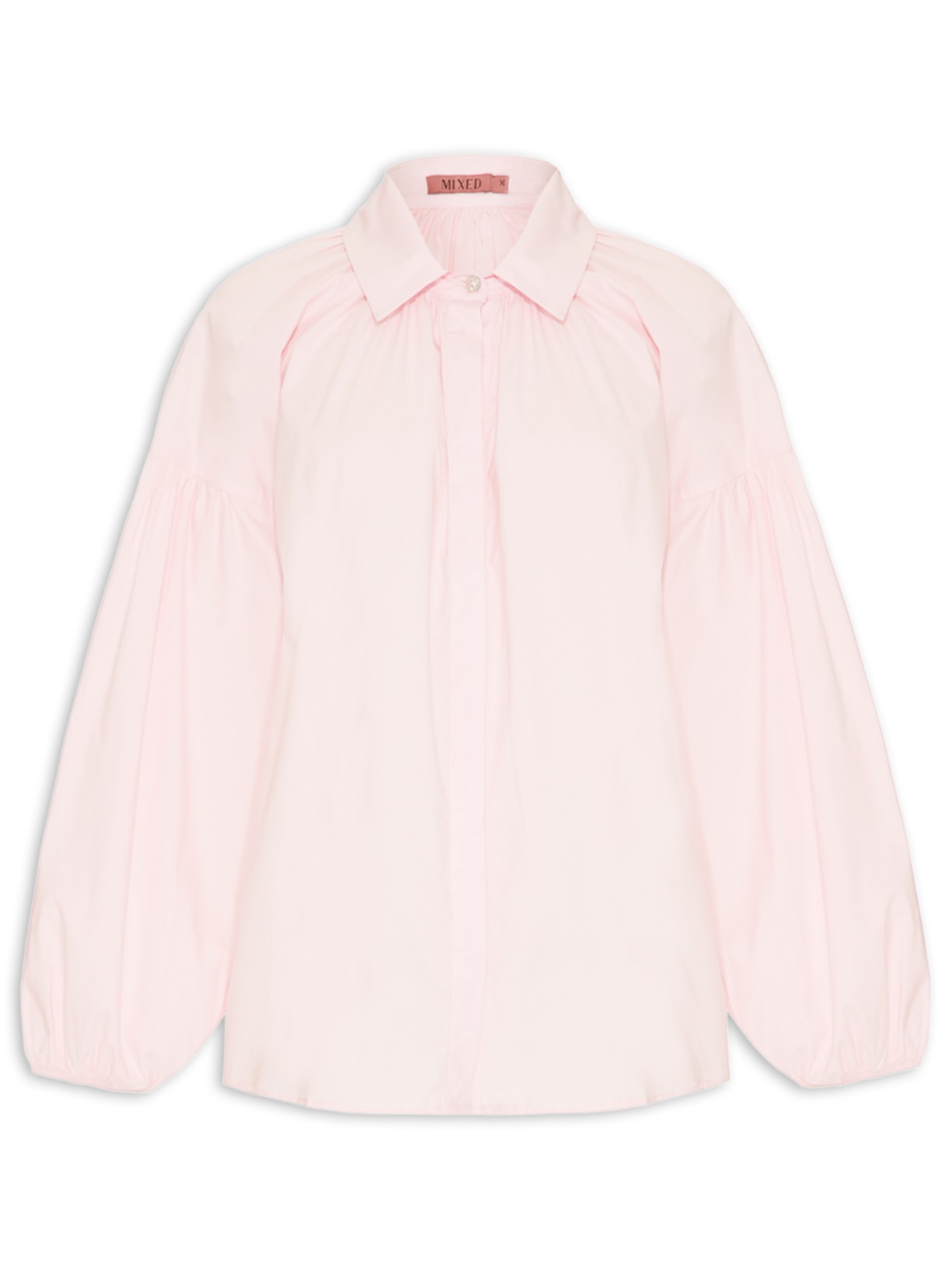 Camisa Feminina Monica V26 Rosa Mixed