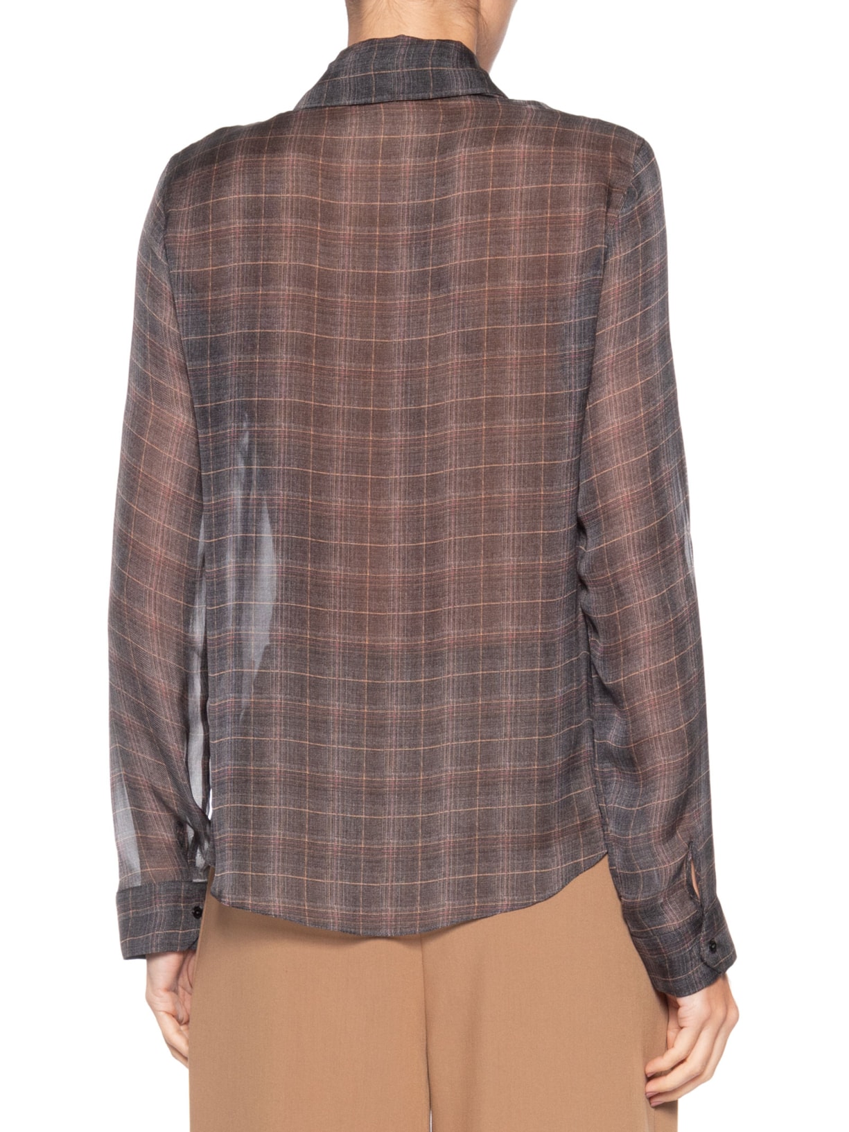 Camisa Feminina Mous X Cinza Andrea Bogosian