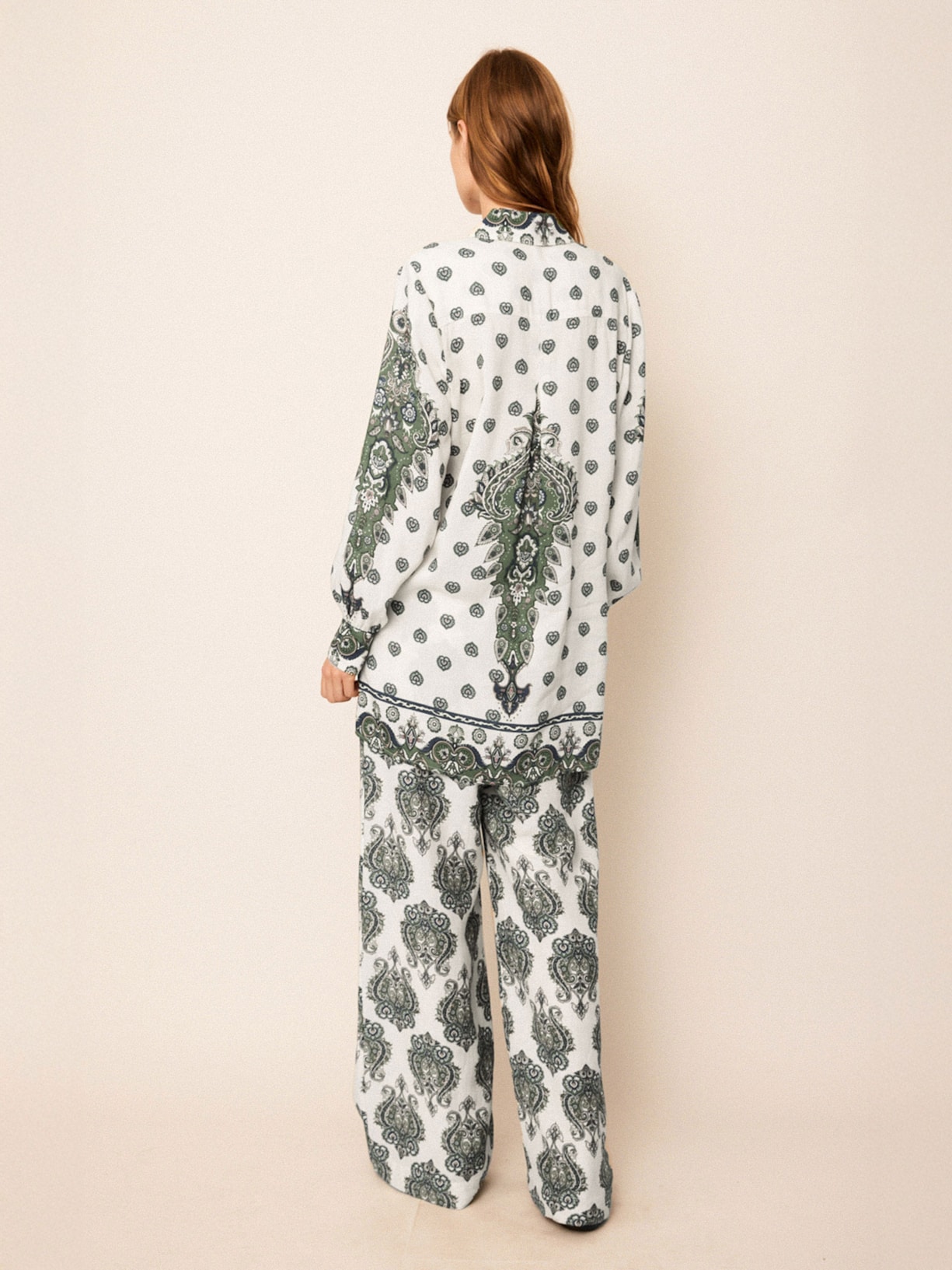 Camisa Feminina Mumbai Verde Mixed