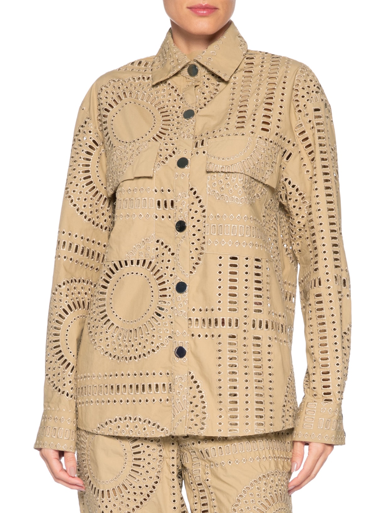 Camisa Feminina Nanna Marrom Le Lis