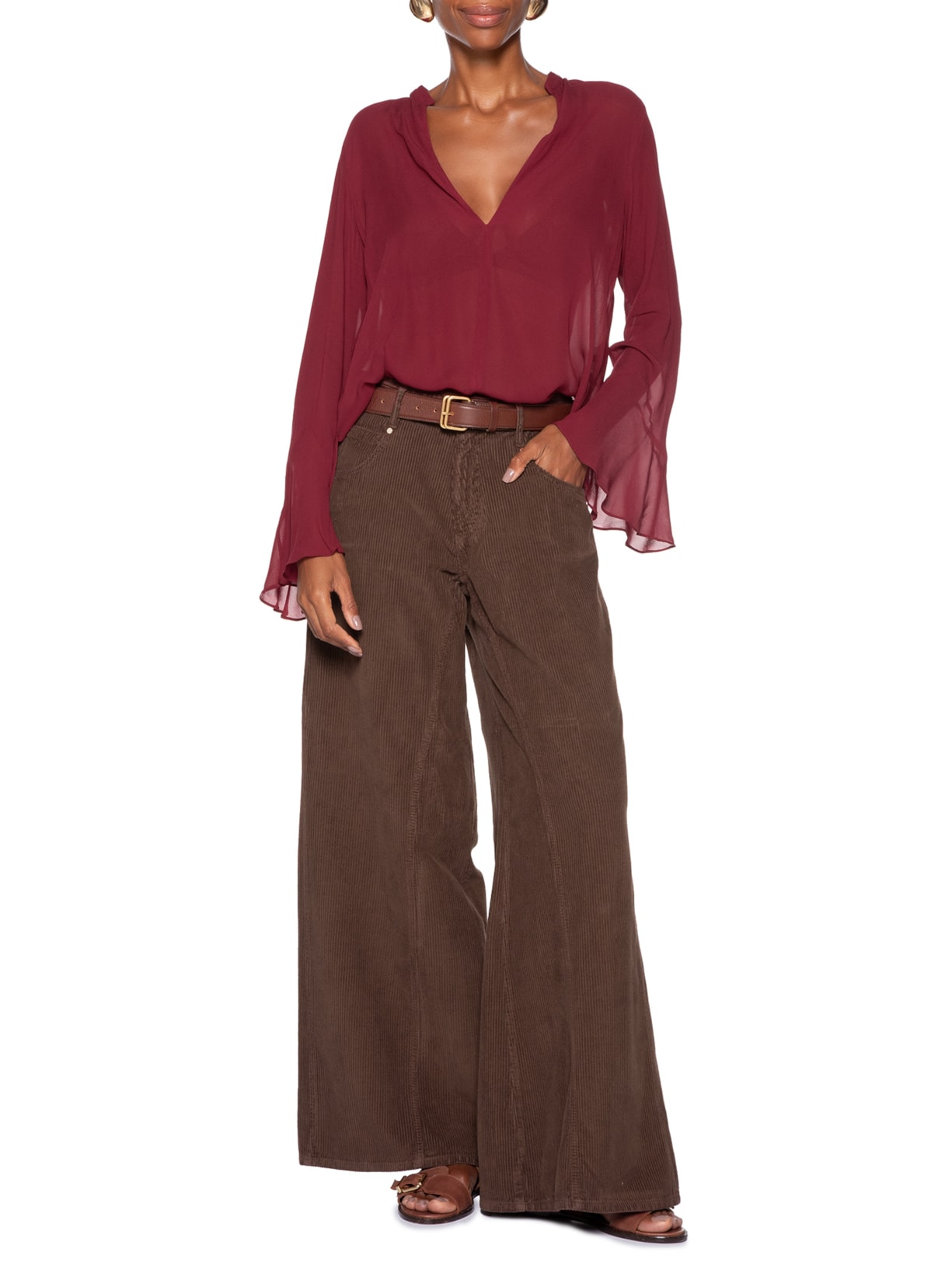 Camisa Feminina Nesga Chelsea Wing Vermelho Animale