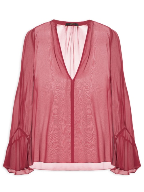 Camisa Feminina Nesga Chelsea Wing - Vermelho