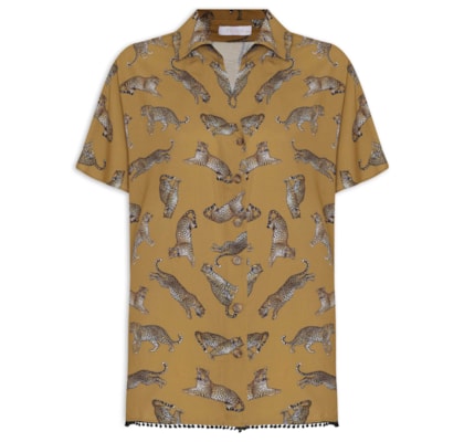 Camisa Feminina Nina - Amarelo