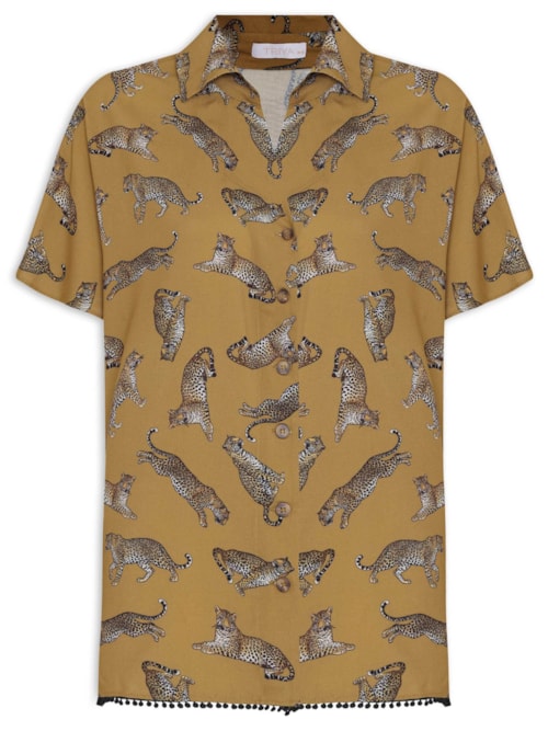 Camisa Feminina Nina - Amarelo