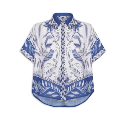 Camisa Feminina Nina - Branco