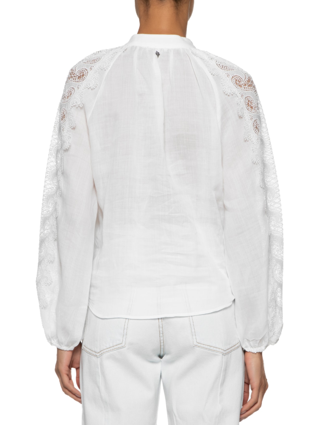 Camisa Feminina Nó Ana I Off White Le Lis