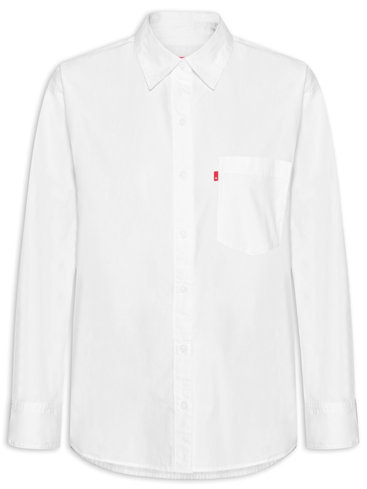 Camisa Feminina Nola Menswear Shirt Branco Levi's