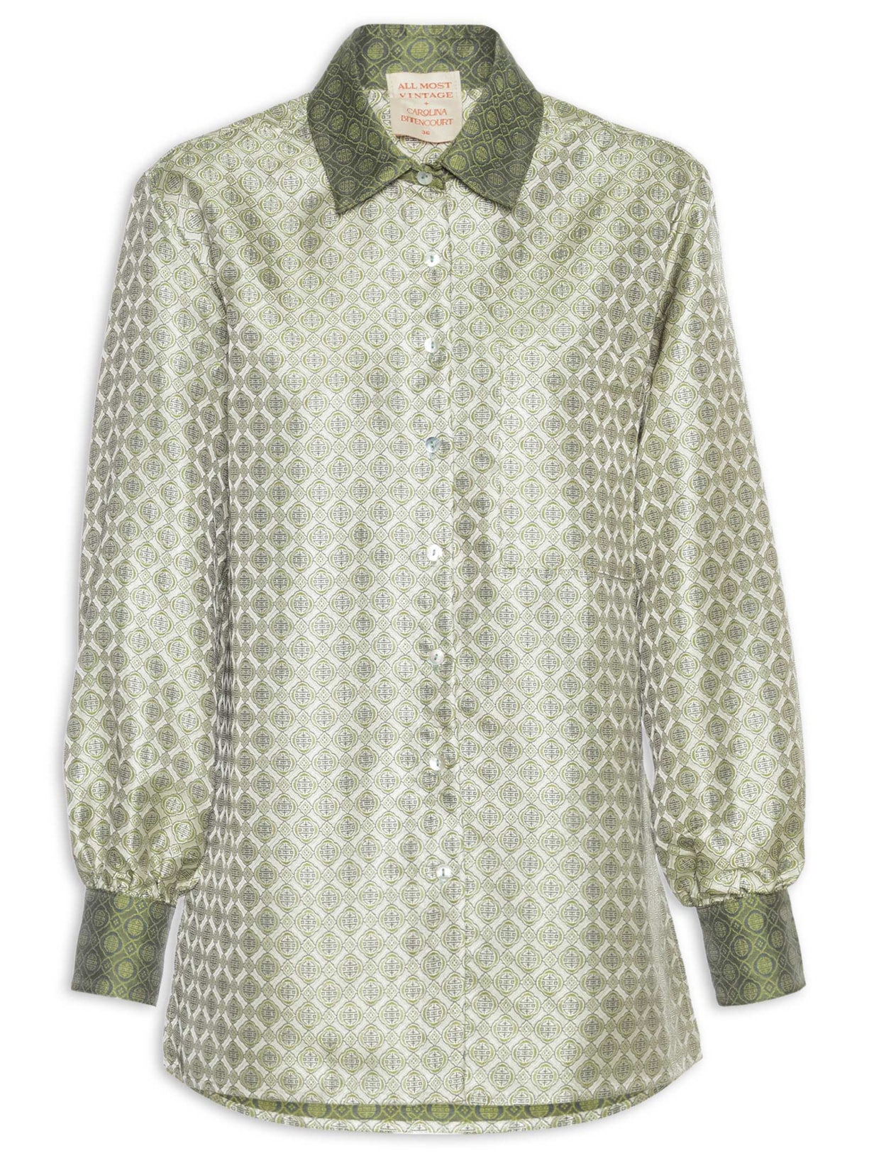 Camisa Feminina Olive Verde All Most Vintage
