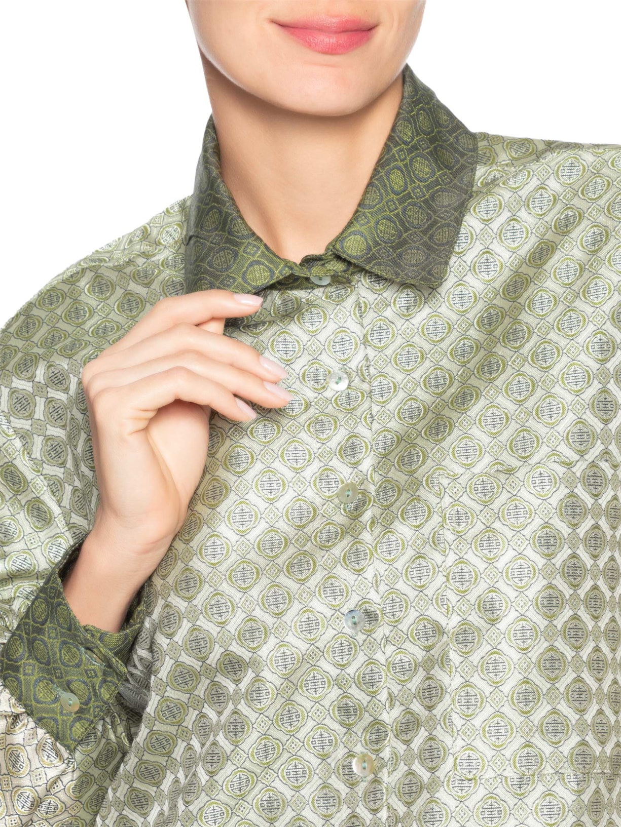 Camisa Feminina Olive Verde All Most Vintage