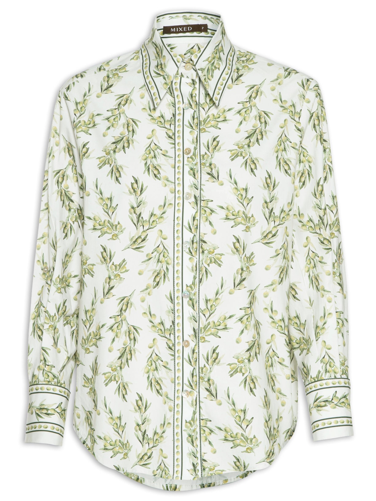 Camisa Feminina Oliveira - Verde