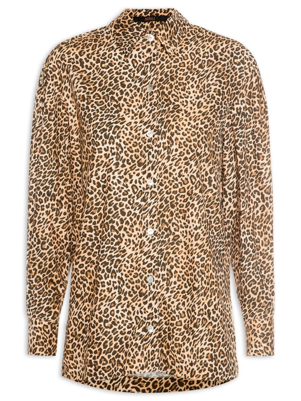 Camisa Feminina Onça Ondas Color - Animal Print