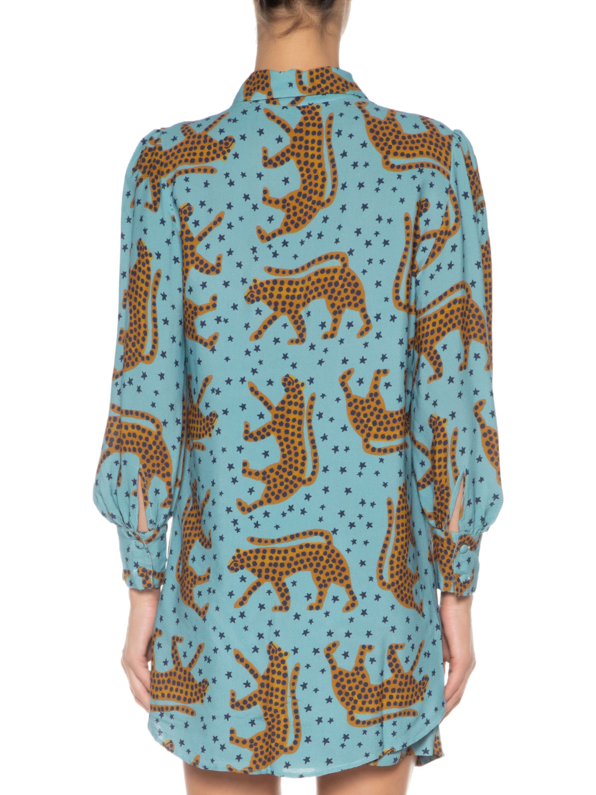 Camisa Feminina Oncita Azul Farm