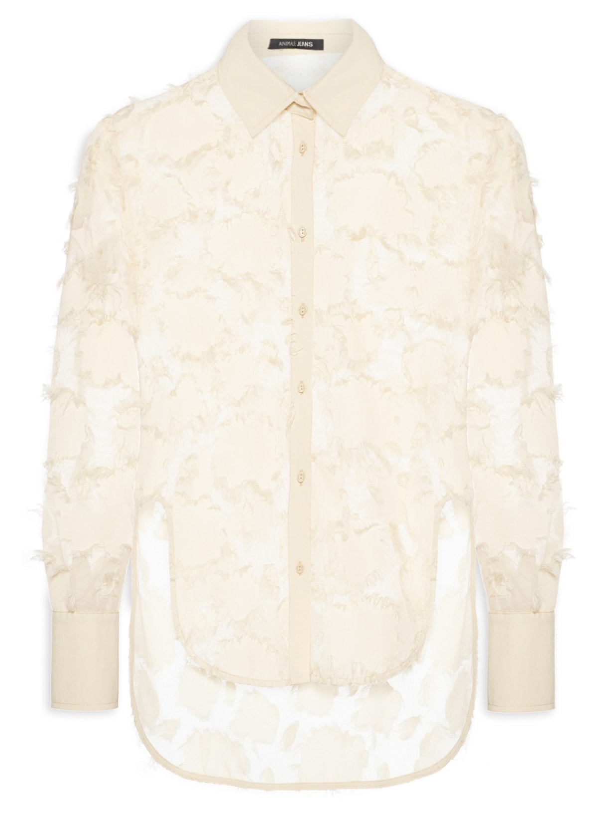 Camisa Feminina Over Fiore - Bege