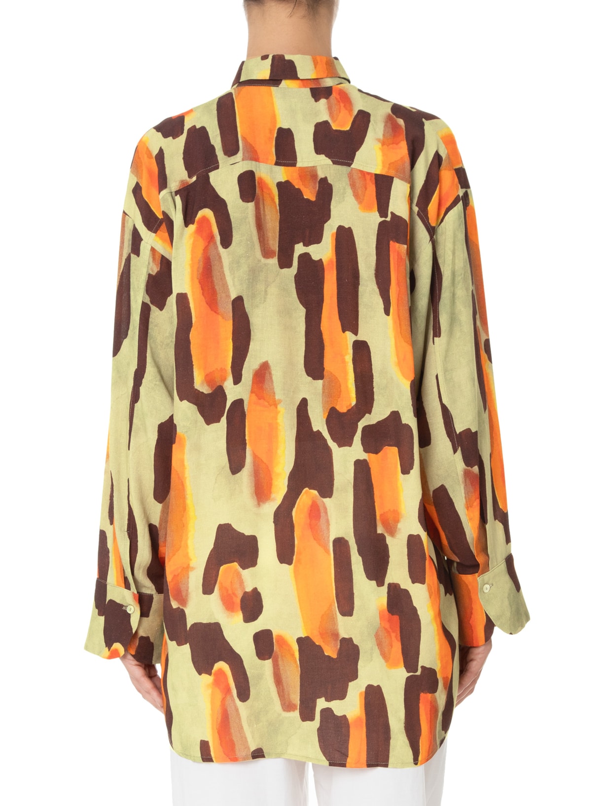 Camisa Feminina Oversized Light Verde Lenny Niemeyer