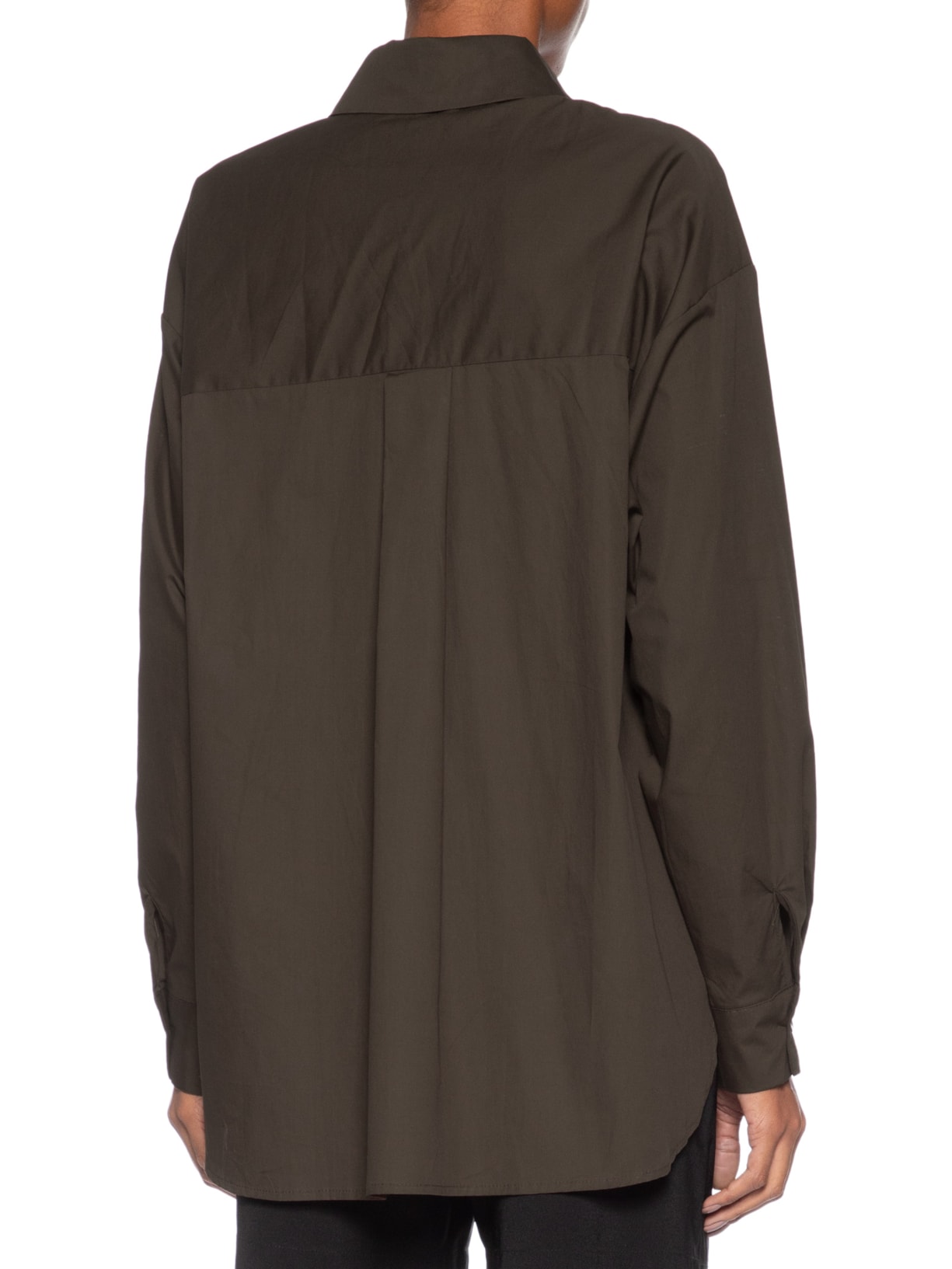 Camisa Feminina Oversized Marrom '2Essential