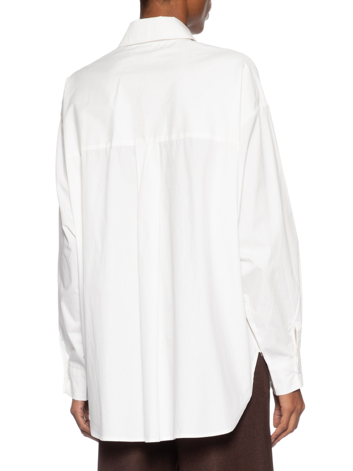 Camisa Feminina Oversized Off White '2Essential