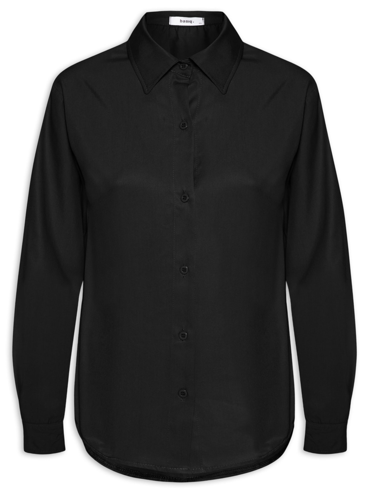 Camisa Feminina Oversized - Preto