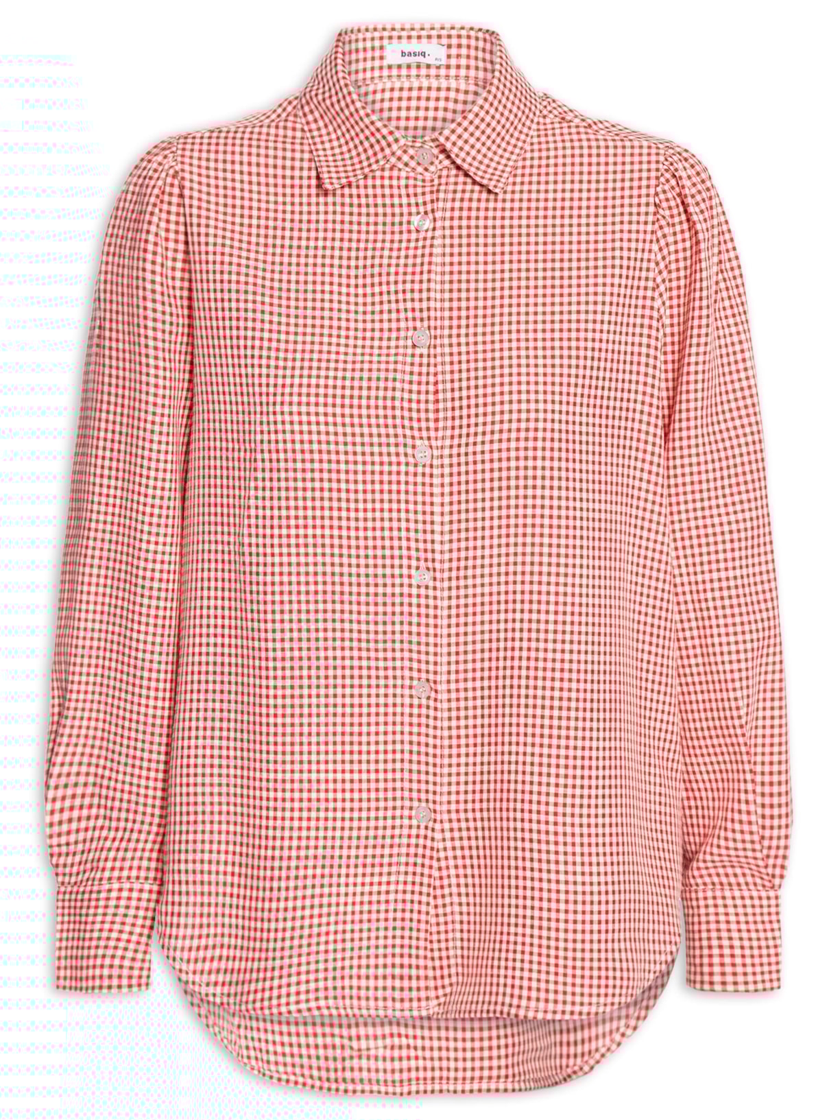 Camisa Feminina Oversized - Vermelho