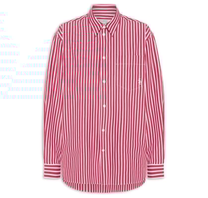 Camisa Feminina Oversized - Vermelho