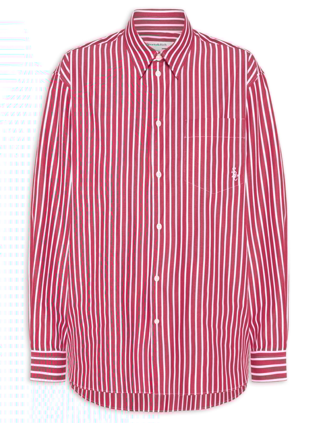 Camisa Feminina Oversized - Vermelho