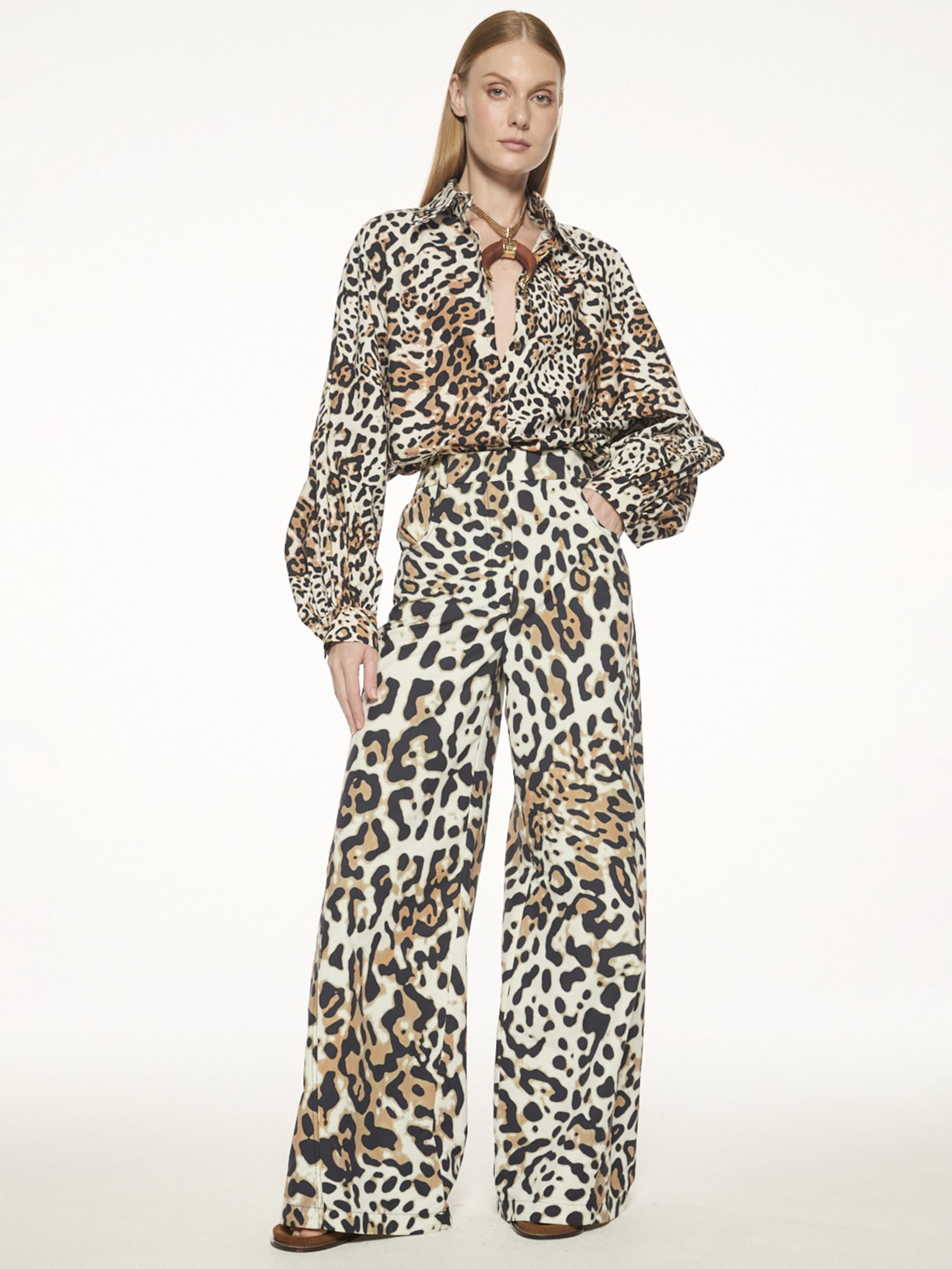 Camisa Feminina Panthera V27 Animal Print Mixed