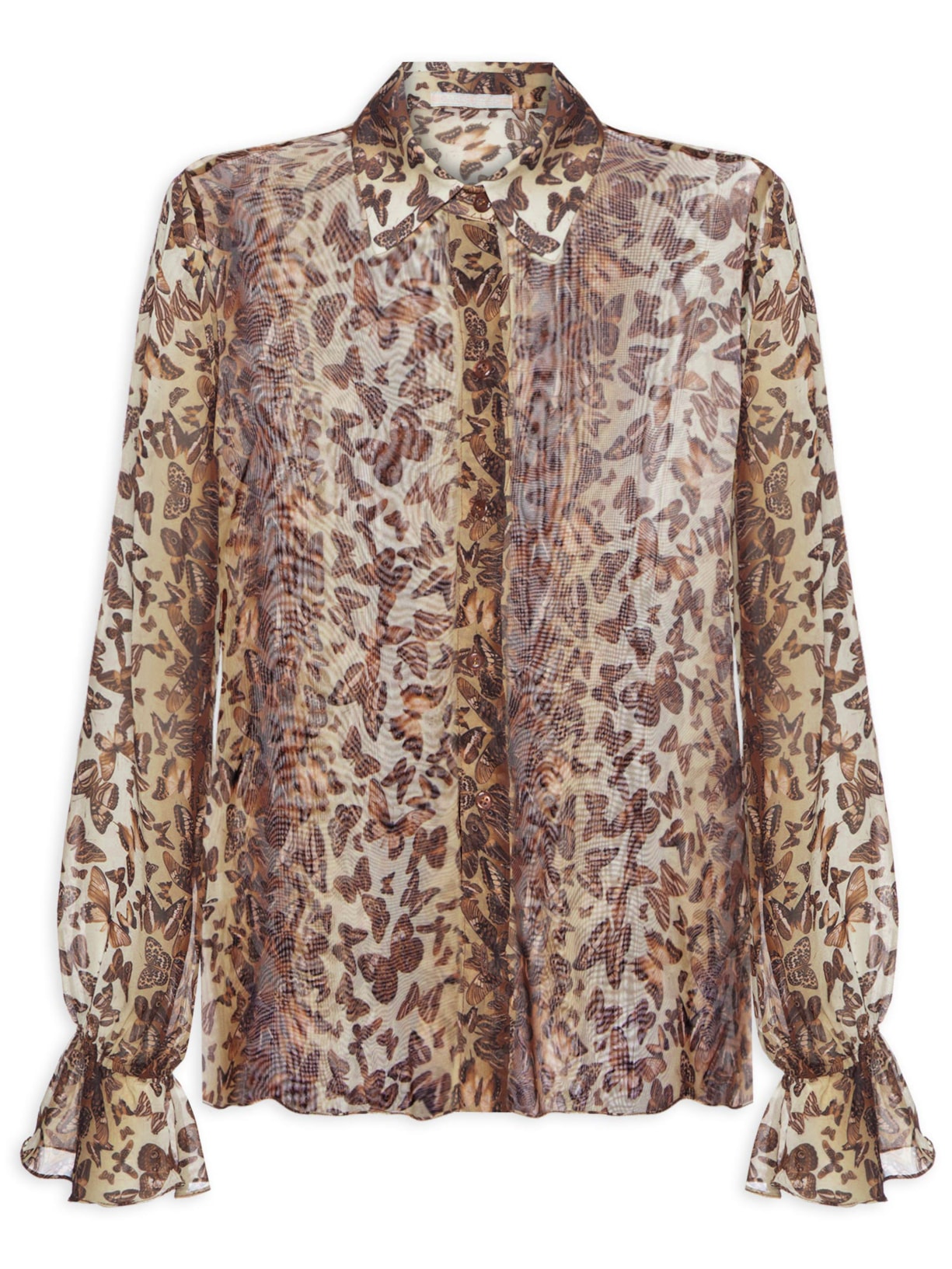 Camisa Feminina Papilio - Marrom