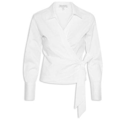 Camisa Feminina Perla - Branco