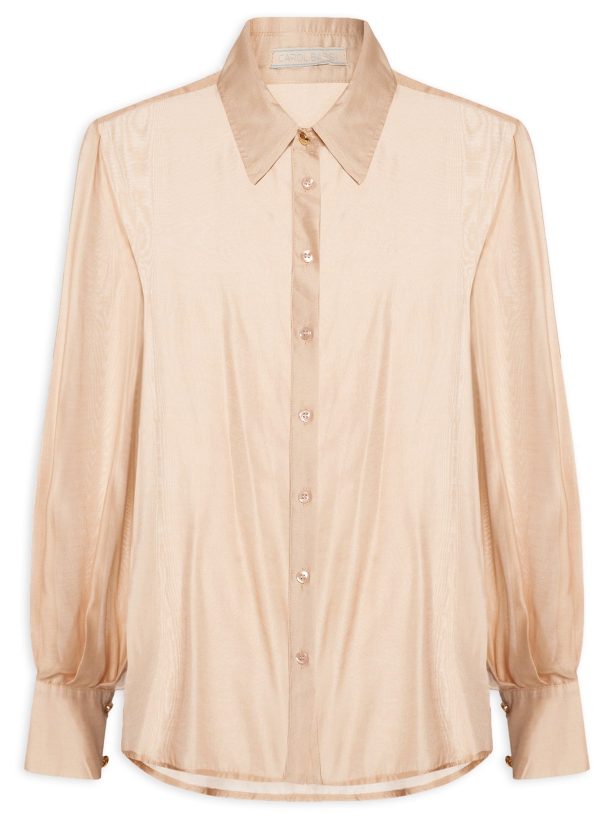 Camisa Feminina Petra Rosa Carol Bassi