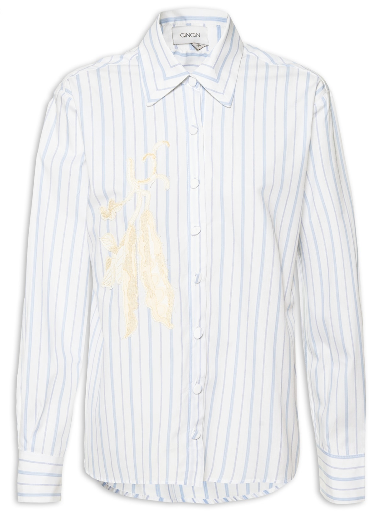 Camisa Feminina Pisello - Azul