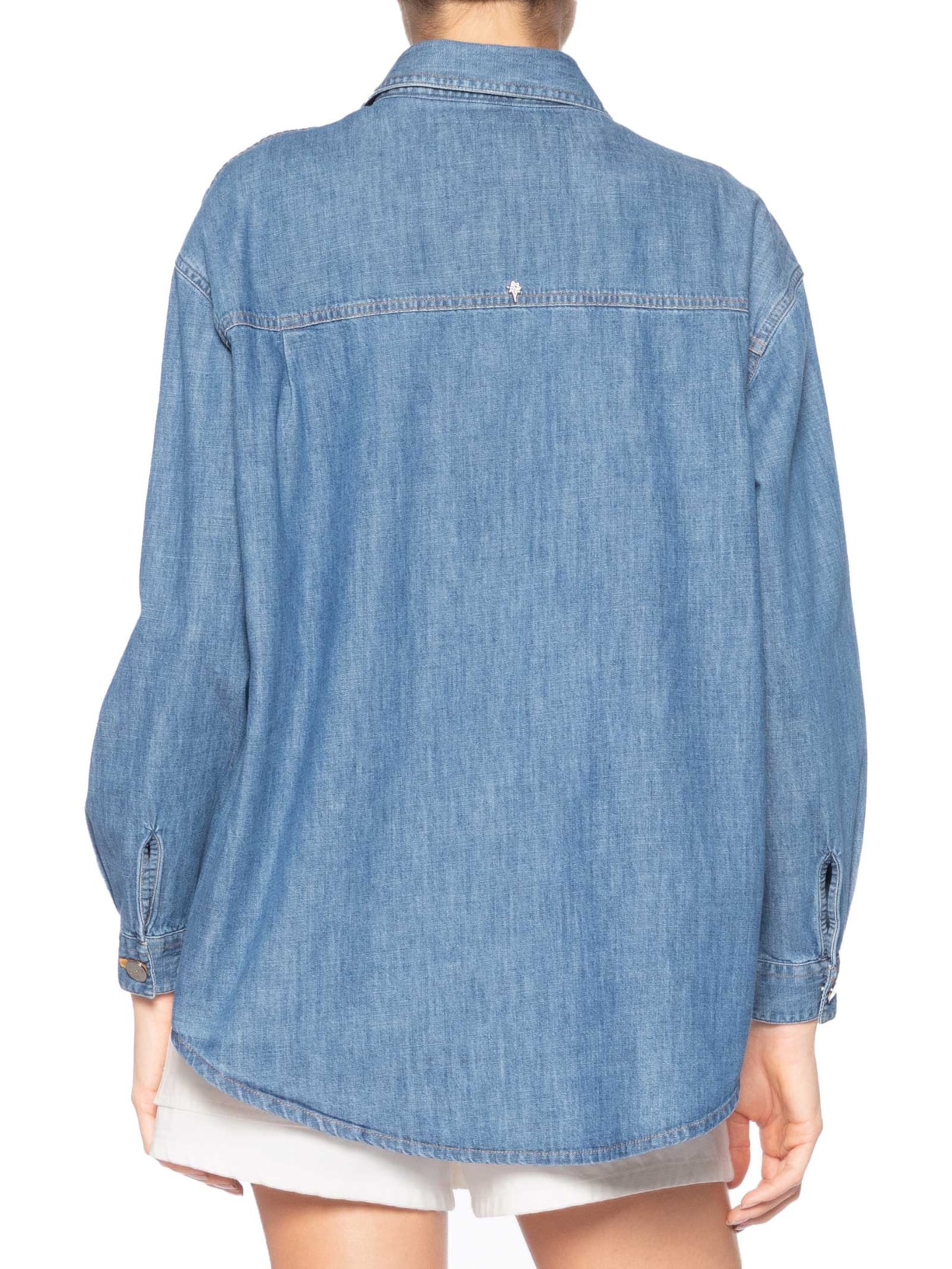 Camisa Feminina Pri Azul Le Lis