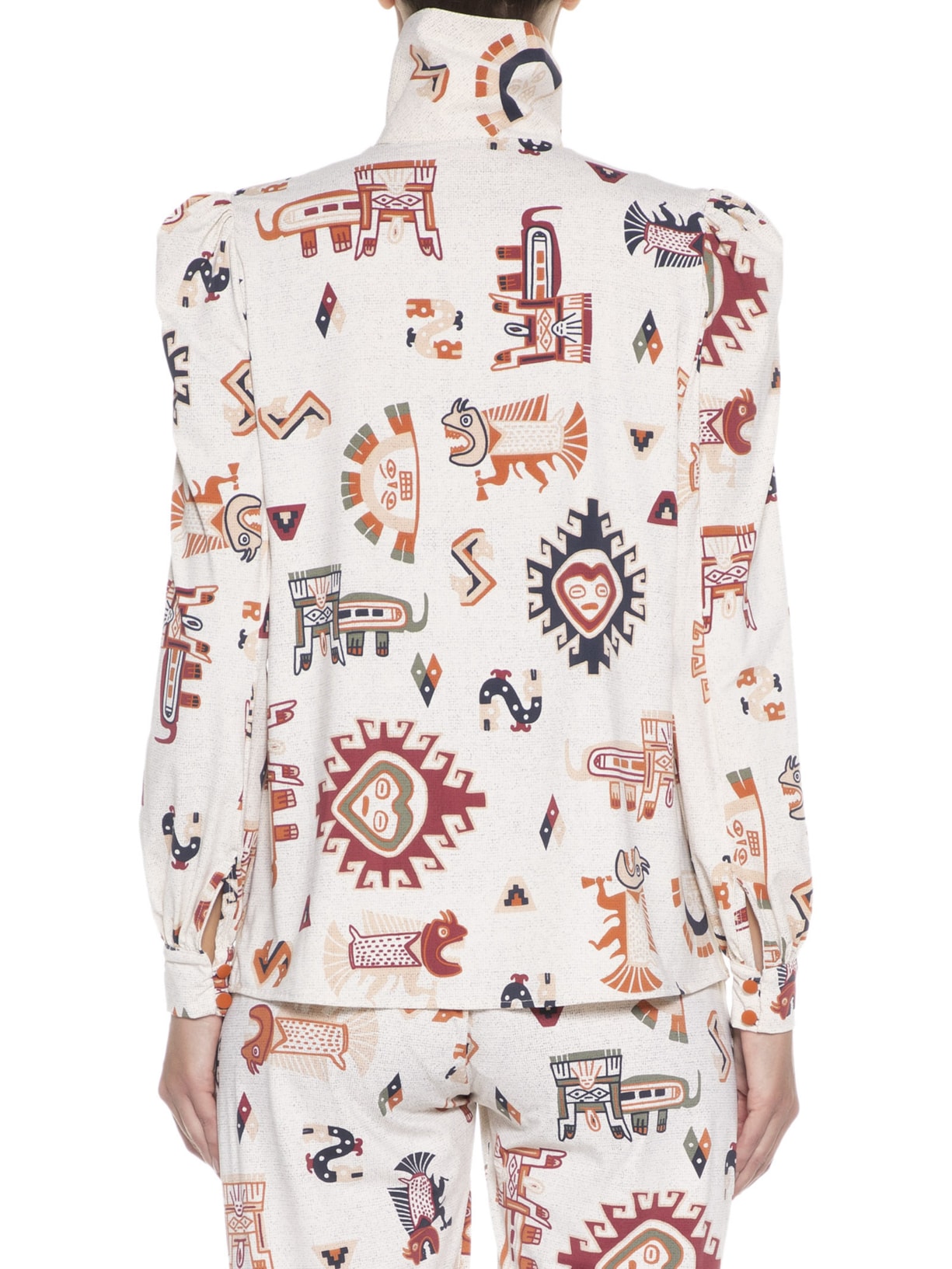 Camisa Feminina Puno Bege Fabi Freixo