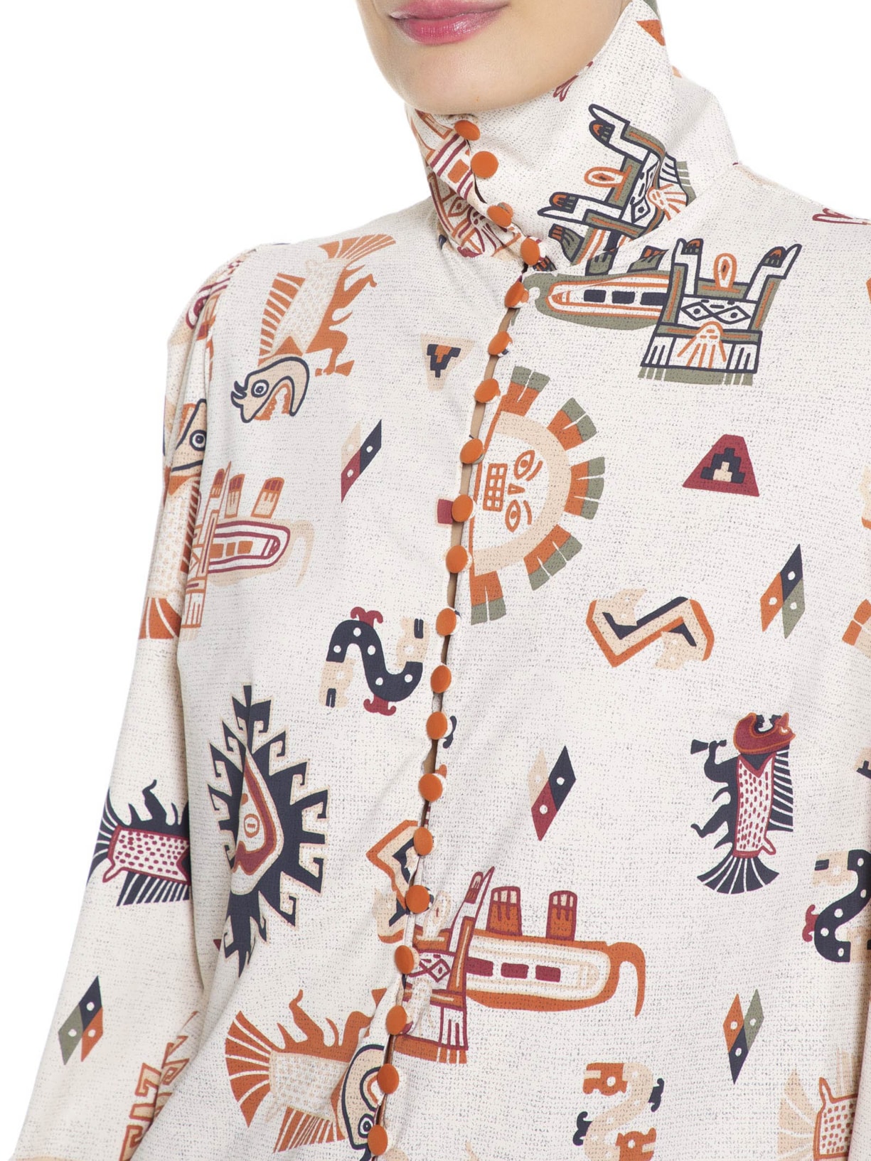 Camisa Feminina Puno Bege Fabi Freixo