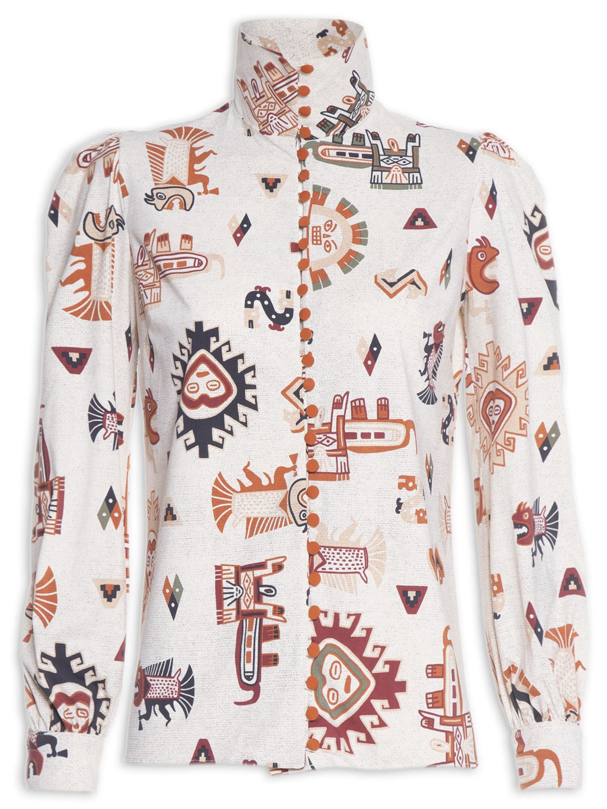 Camisa Feminina Puno Bege Fabi Freixo
