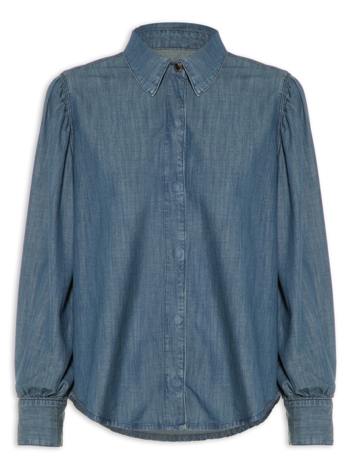 Camisa Feminina Rina - Azul