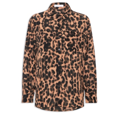 Camisa Feminina Safari - Animal Print