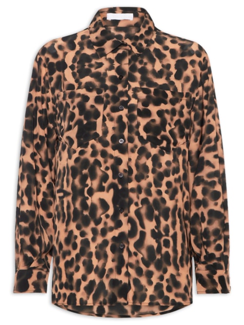 Camisa Feminina Safari - Animal Print