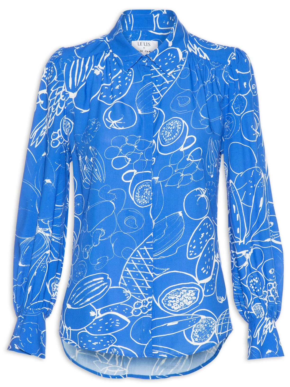 Camisa Feminina Samira - Azul