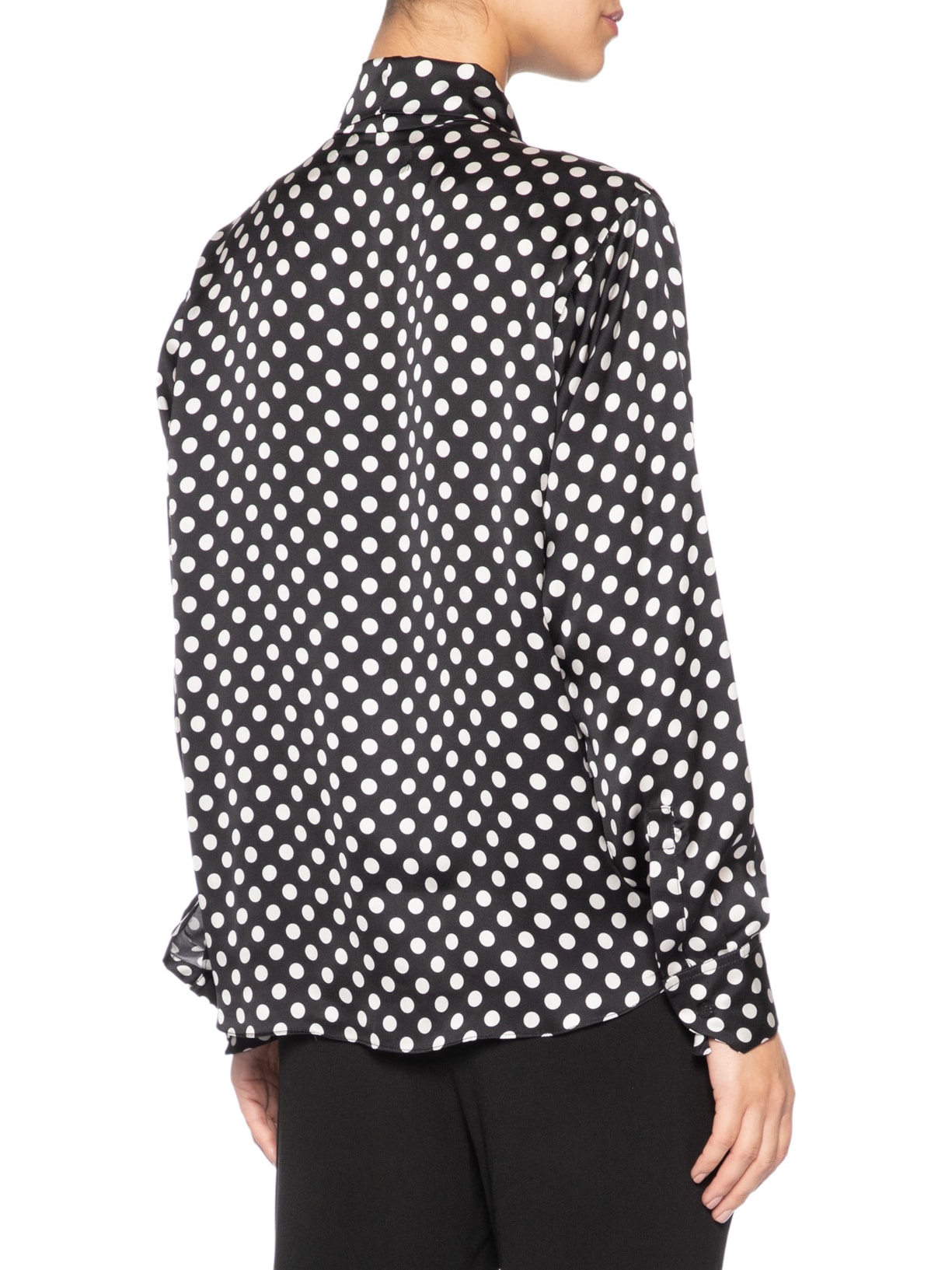 Camisa Feminina Santin Lenis Preto Andrea Bogosian