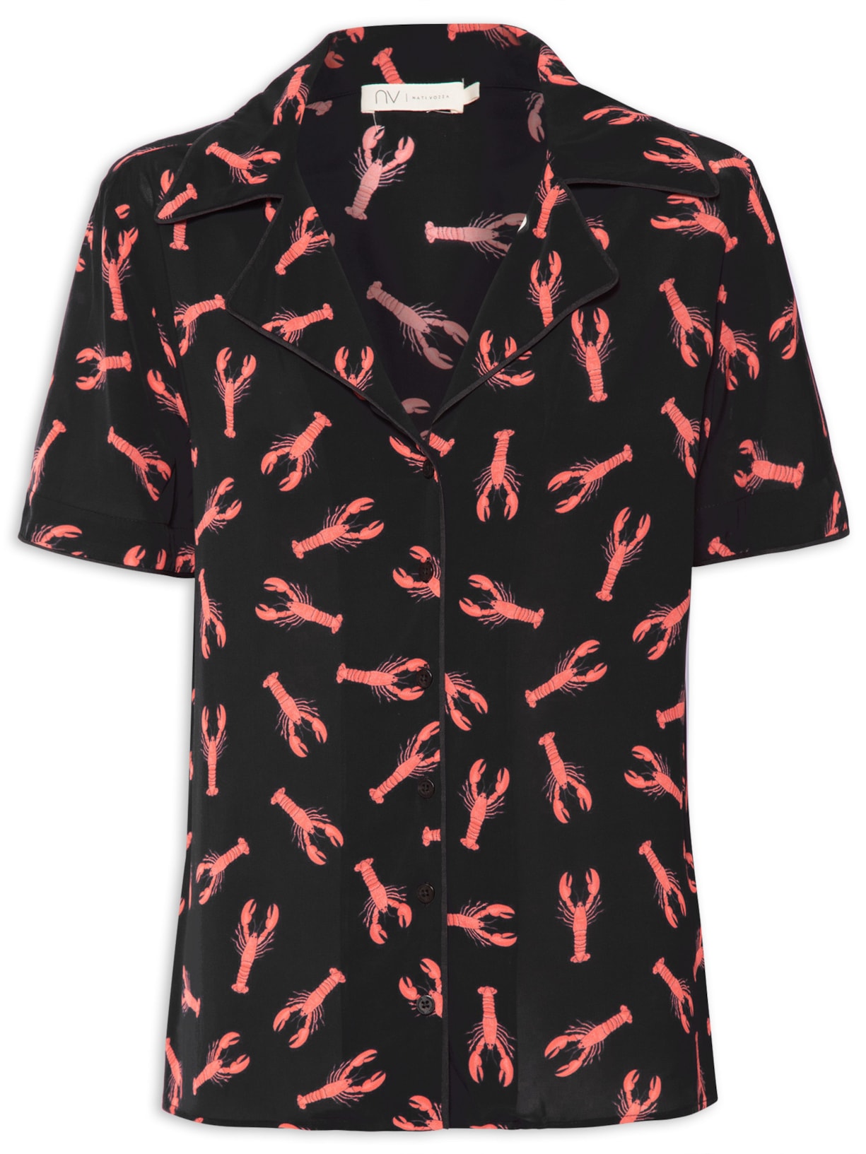 Camisa Feminina Sardenha - Preto