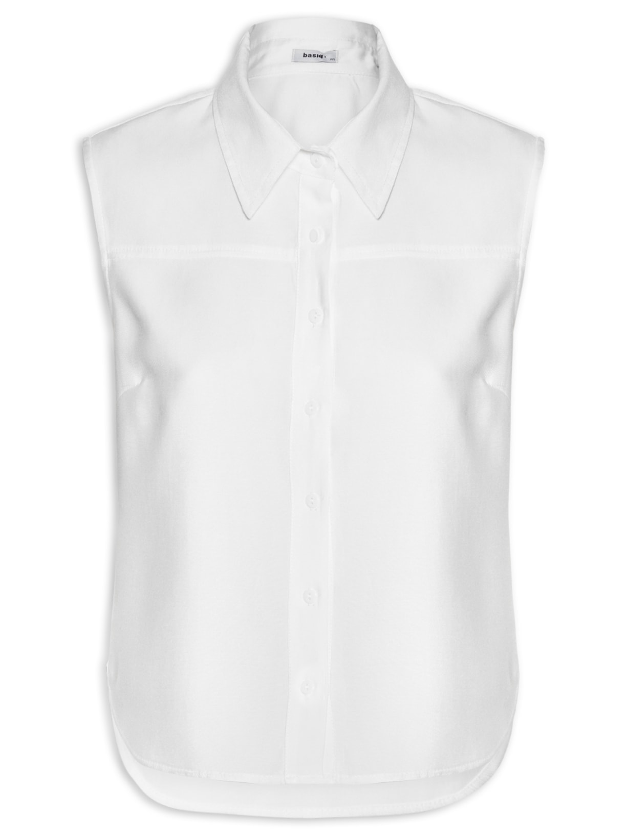 Camisa Feminina Sem Manga - Branco