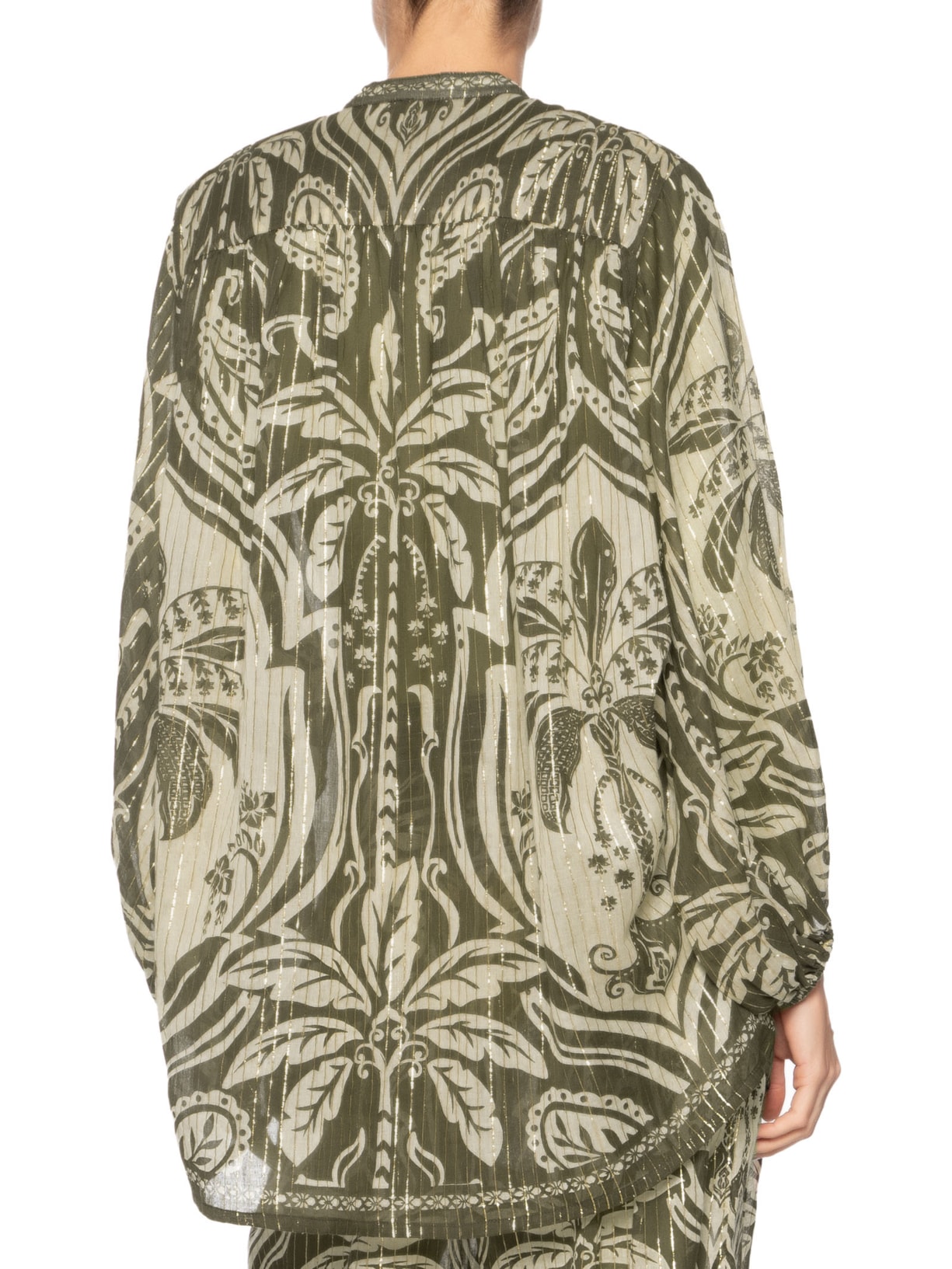 Camisa Feminina Serra Tropical Verde Farm