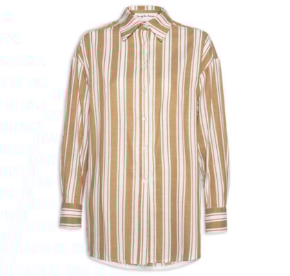 Camisa Feminina Stephanie - Marrom