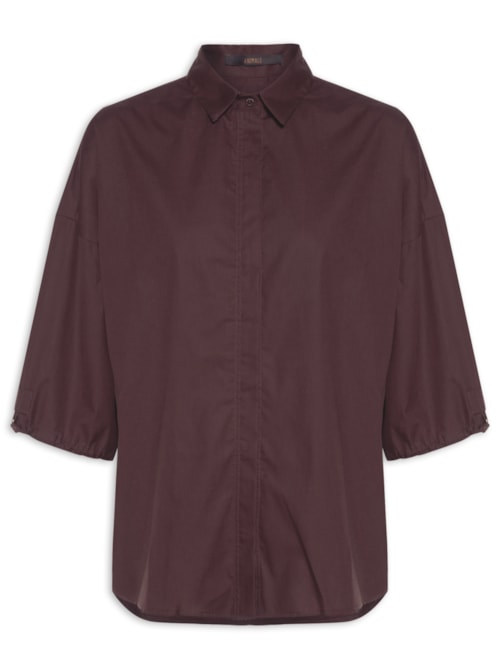 Camisa Feminina Stoppers Boho - Marrom